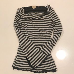 Ella Moss cowl neck shirt, size S